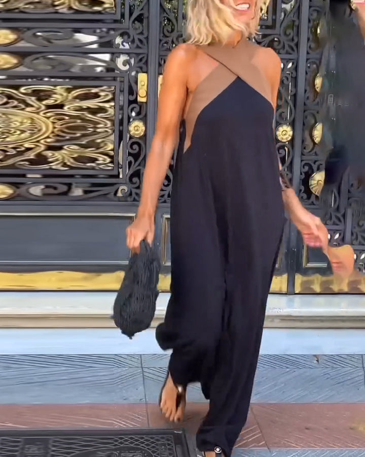 Velora | Cross Neck Dress