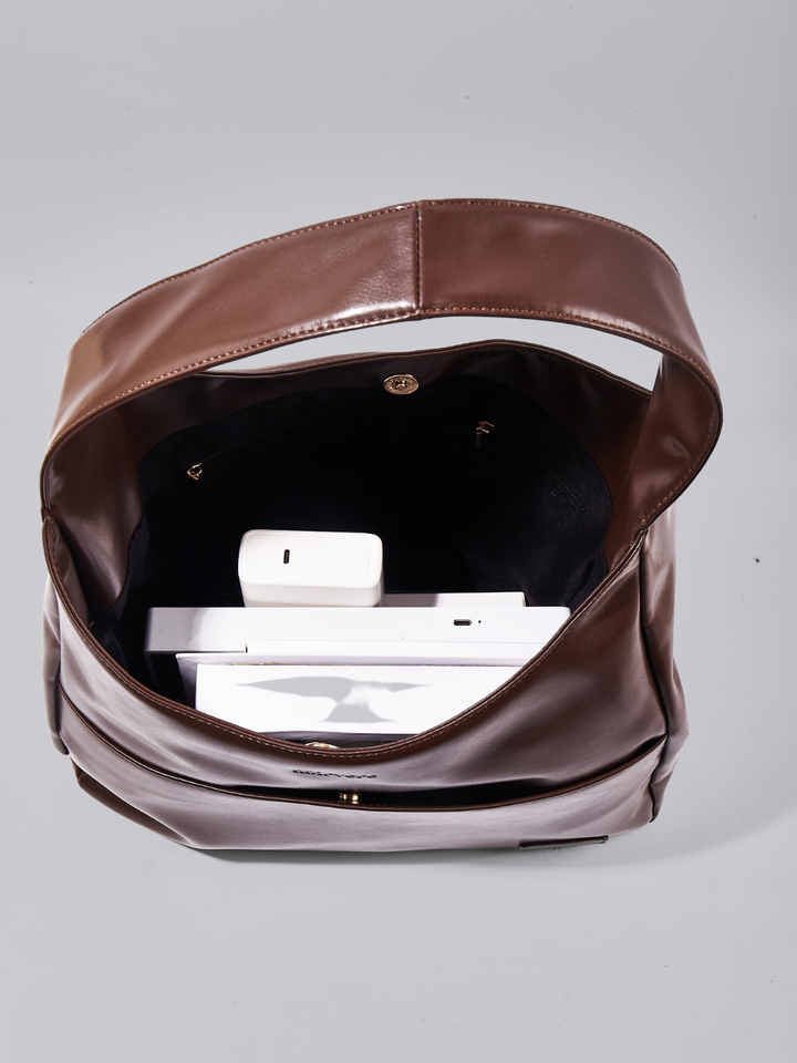 Noelle™ – Modern Soft Vegan Leather Shoulder Bag