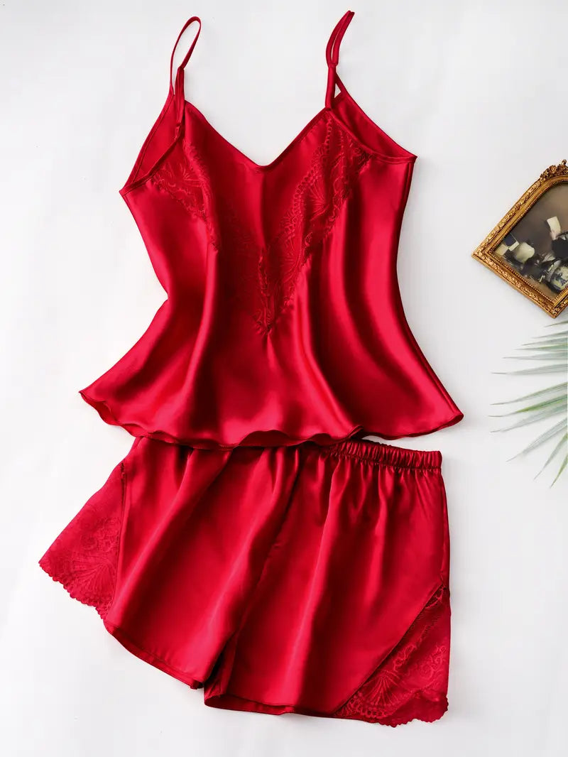 HESTIA™ - STYLISH BACKLESS SATIN LOUNGEWEAR