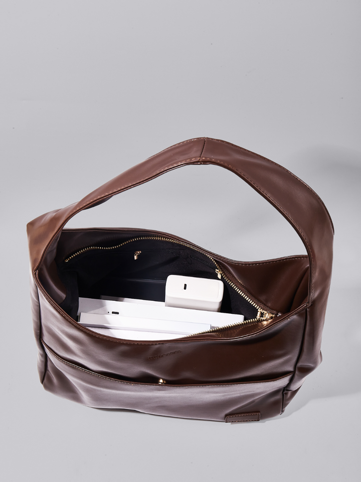Noelle™ – Modern Soft Vegan Leather Shoulder Bag