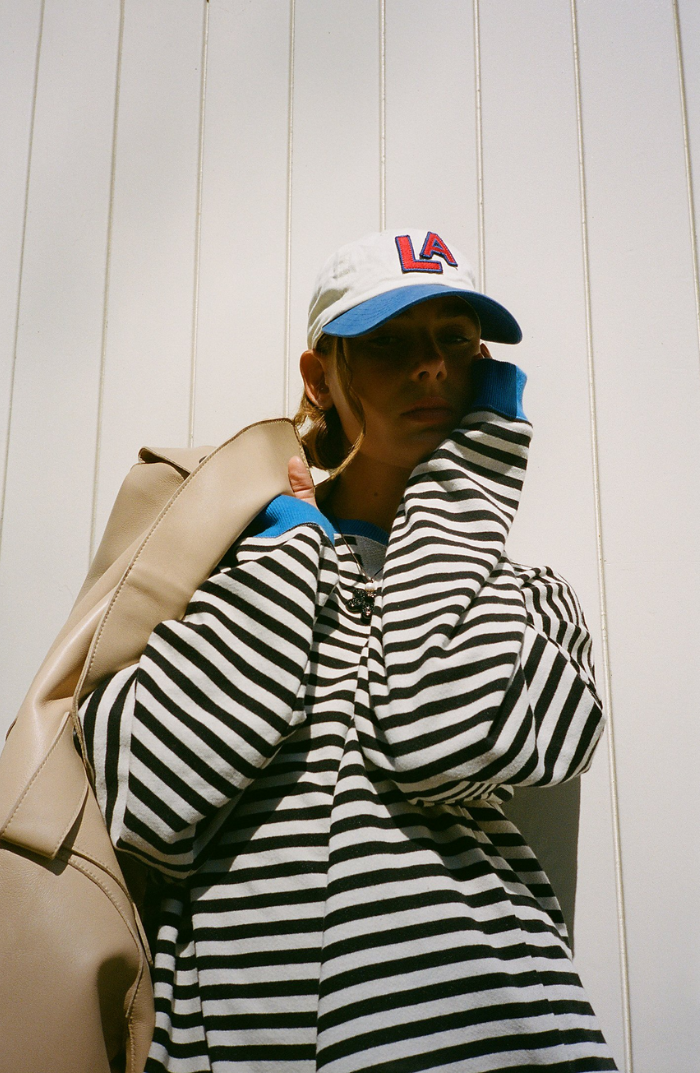 BRIA™ - COMFORTABLE STRIPED OVERSIZE SWEATER