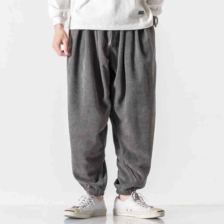 KYLO™ - CLASSIC CUFFED ANKLE CASUAL TROUSERS