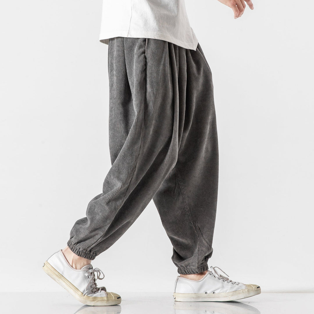 KYLO™ - CLASSIC CUFFED ANKLE CASUAL TROUSERS