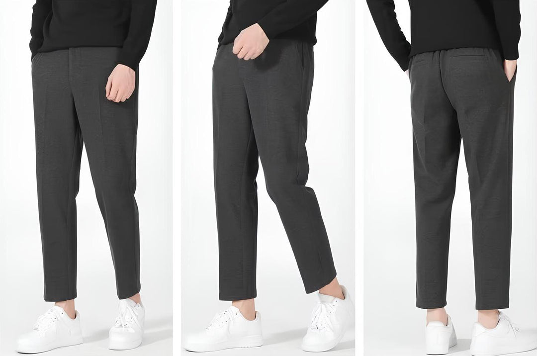 OBERON™ - ELEGANT SLIM-CUT TROUSERS