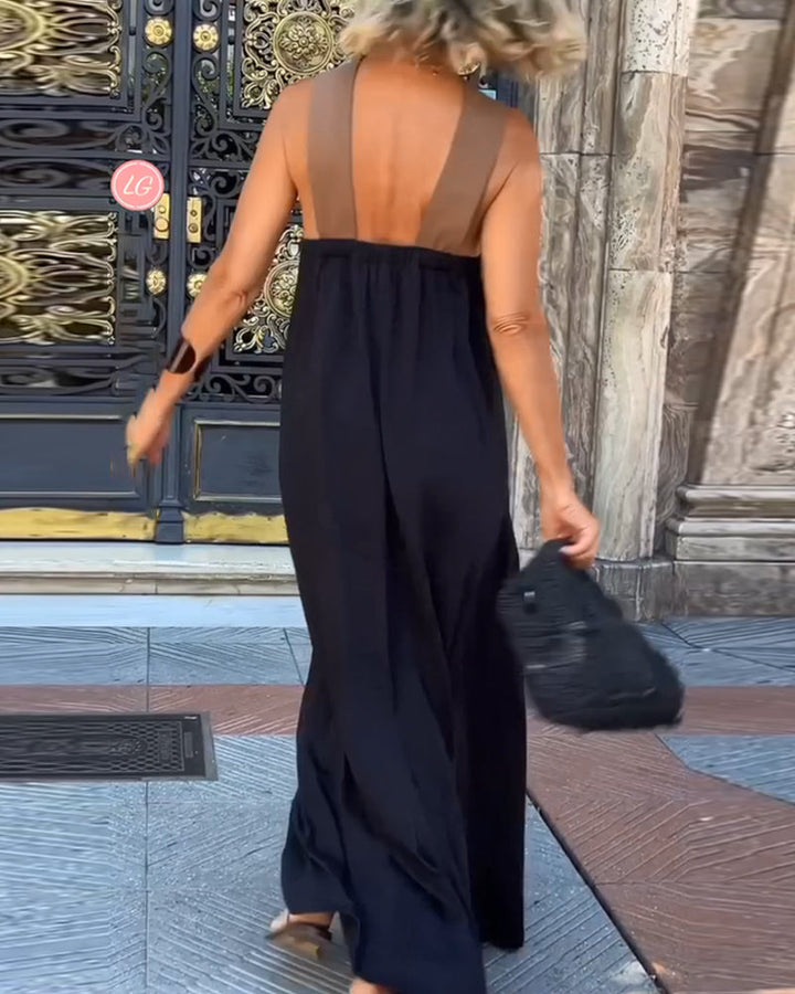 Velora | Cross Neck Dress