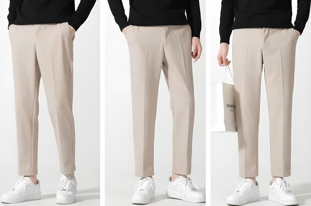 OBERON™ - ELEGANT SLIM-CUT TROUSERS