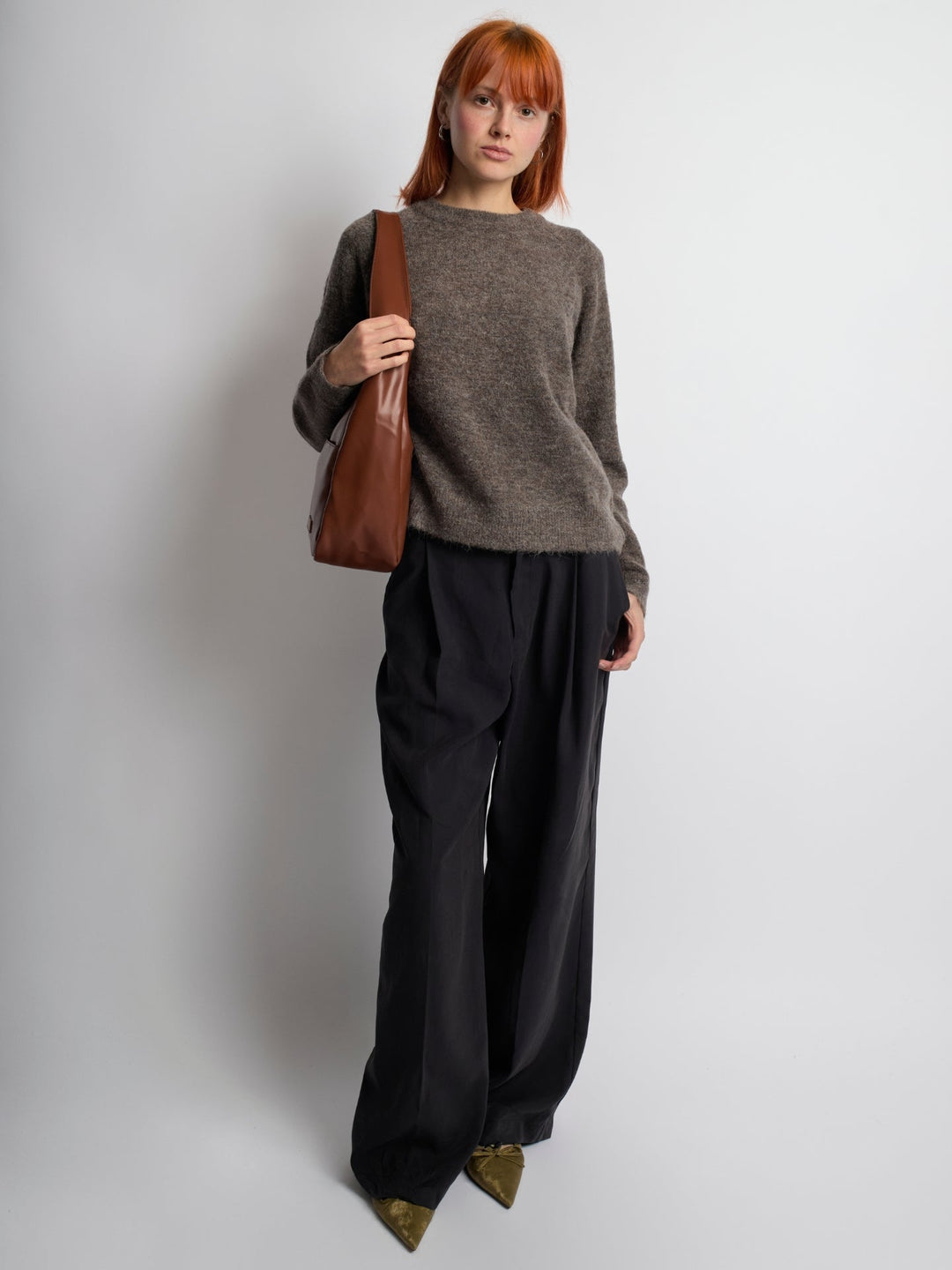 Noelle™ – Modern Soft Vegan Leather Shoulder Bag