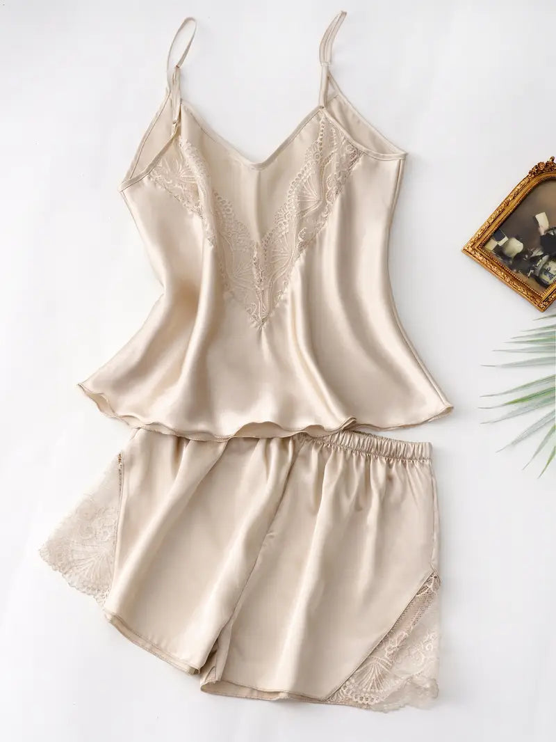 HESTIA™ - STYLISH BACKLESS SATIN LOUNGEWEAR