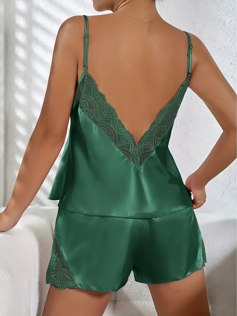 HESTIA™ - STYLISH BACKLESS SATIN LOUNGEWEAR