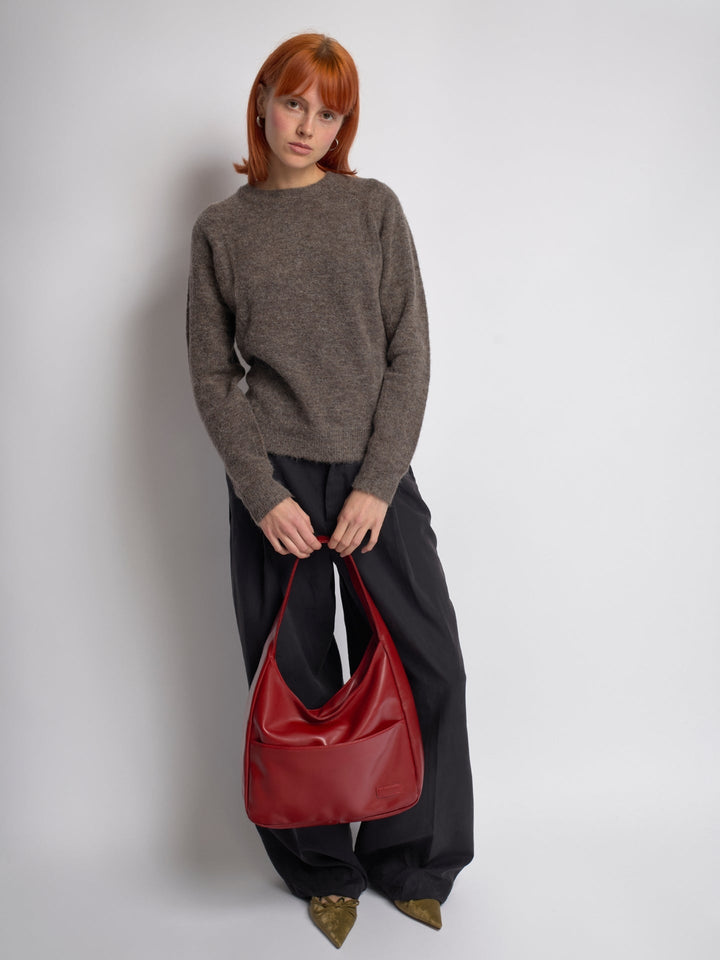 Noelle™ – Modern Soft Vegan Leather Shoulder Bag
