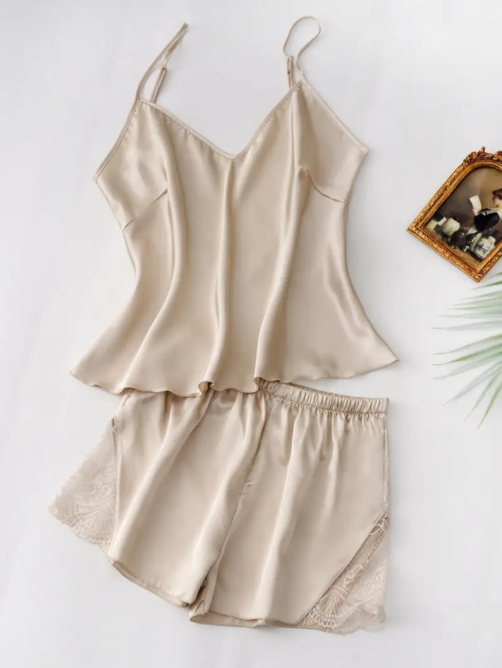 HESTIA™ - STYLISH BACKLESS SATIN LOUNGEWEAR