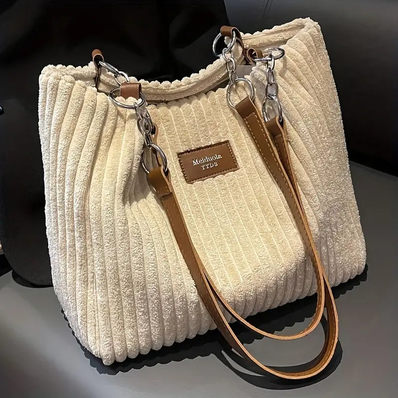 HENA™ - CLASSIC CORDUROY SHOULDER BAG