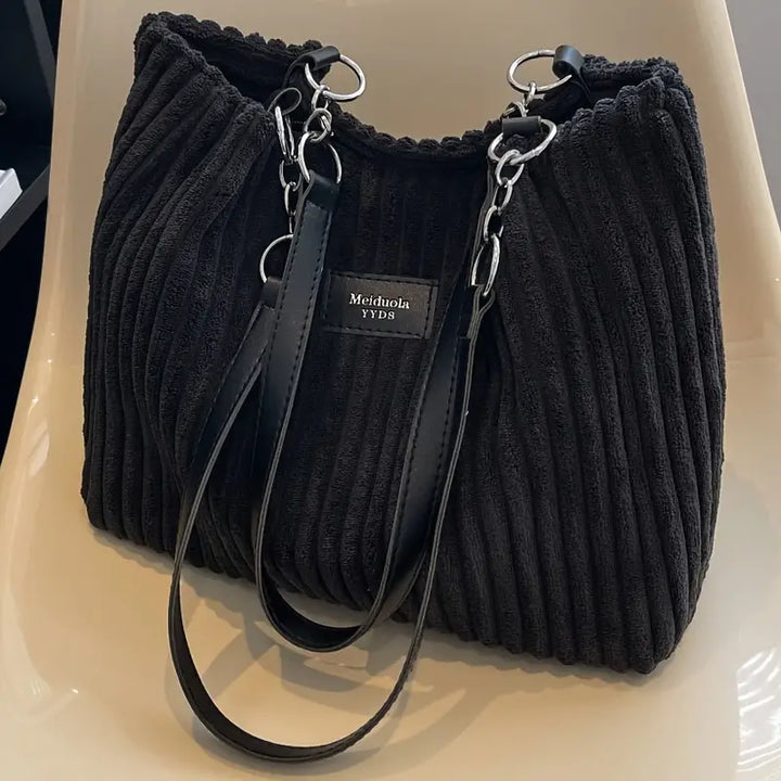 HENA™ - CLASSIC CORDUROY SHOULDER BAG