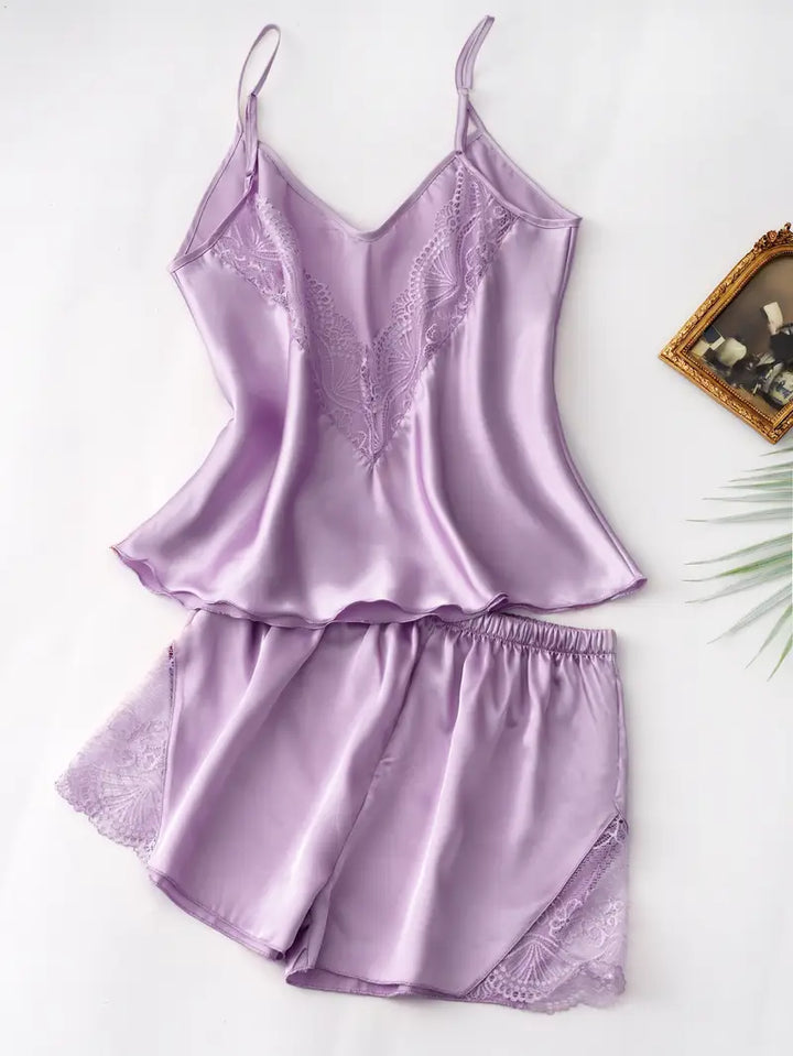 HESTIA™ - STYLISH BACKLESS SATIN LOUNGEWEAR