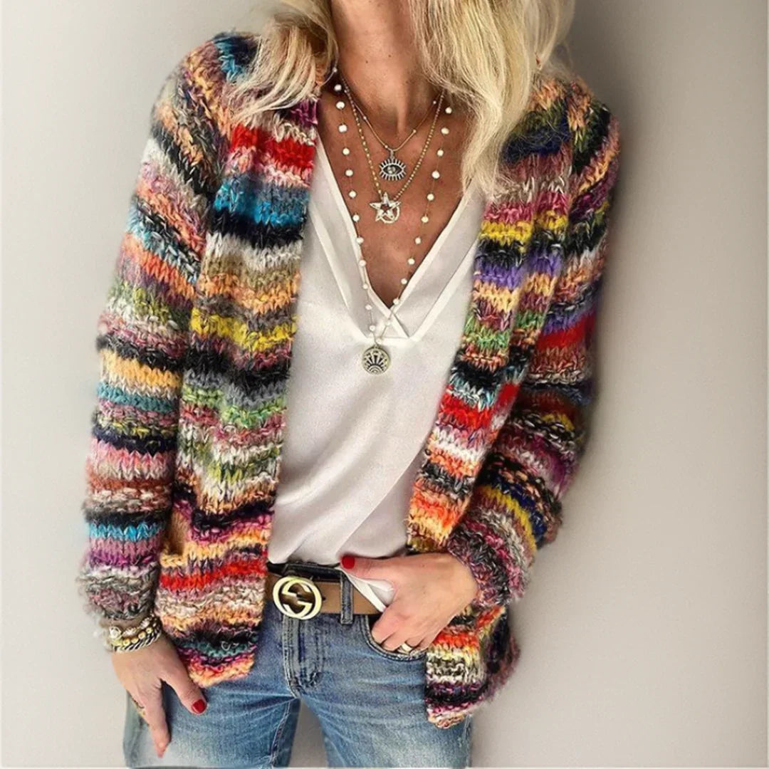 IVIE™ - BOHO MULTICOLOR KNIT SWEATER