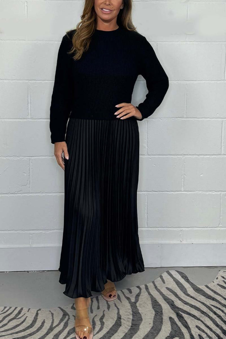 ZUE™ - WOMEN'S PLEATED 2-PIECE SET