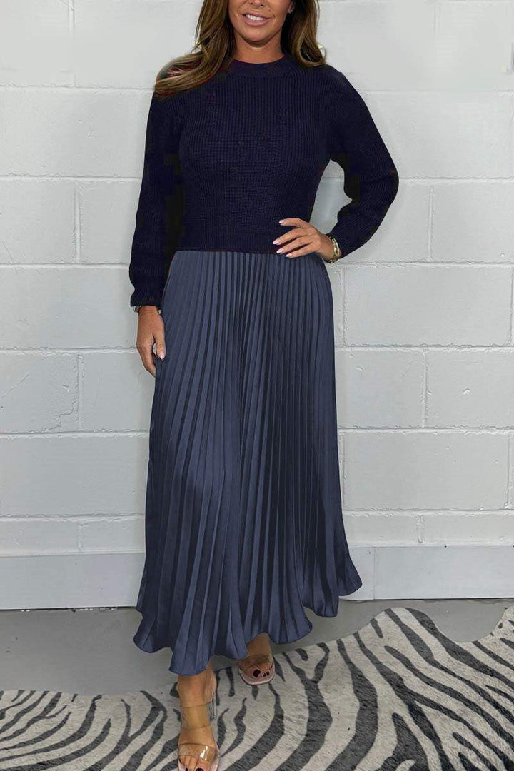 ZUE™ - WOMEN'S PLEATED 2-PIECE SET